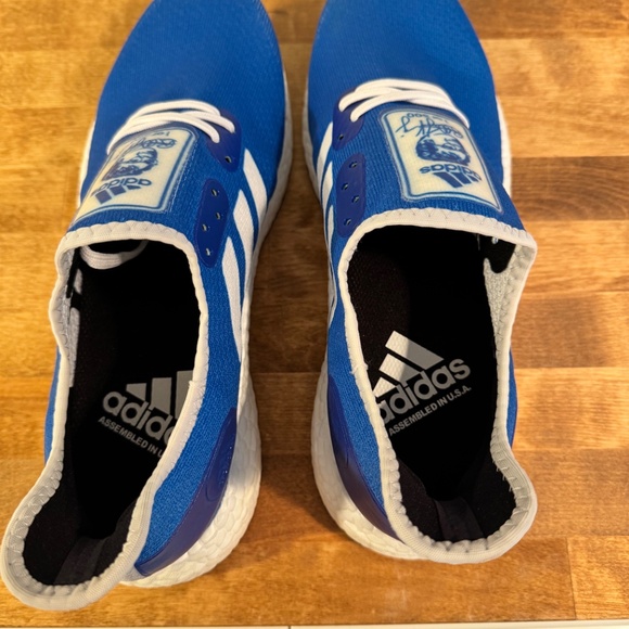 adidas Blue White Athletic Running Shoes